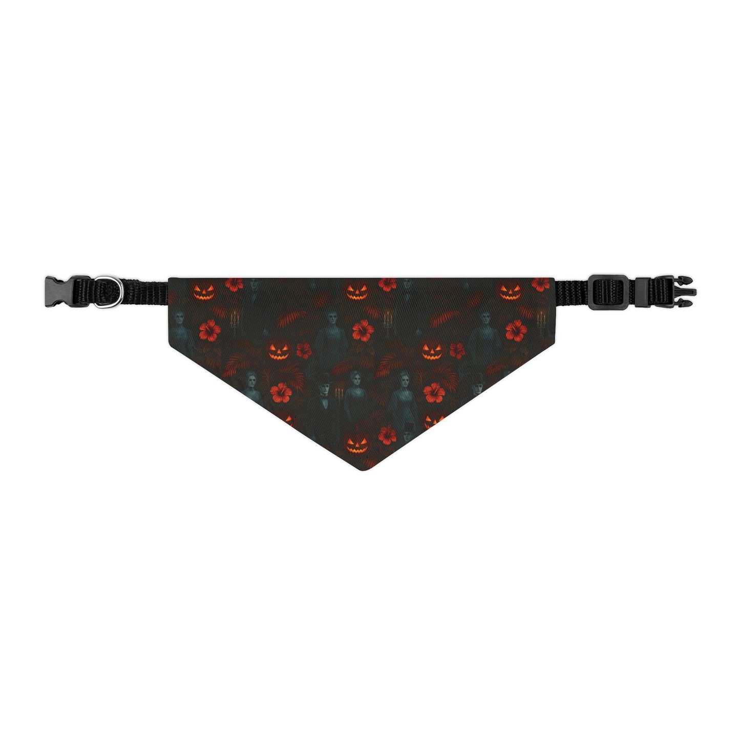 999 Luau - Halloween Hawaiian Pet Bandana Collar
