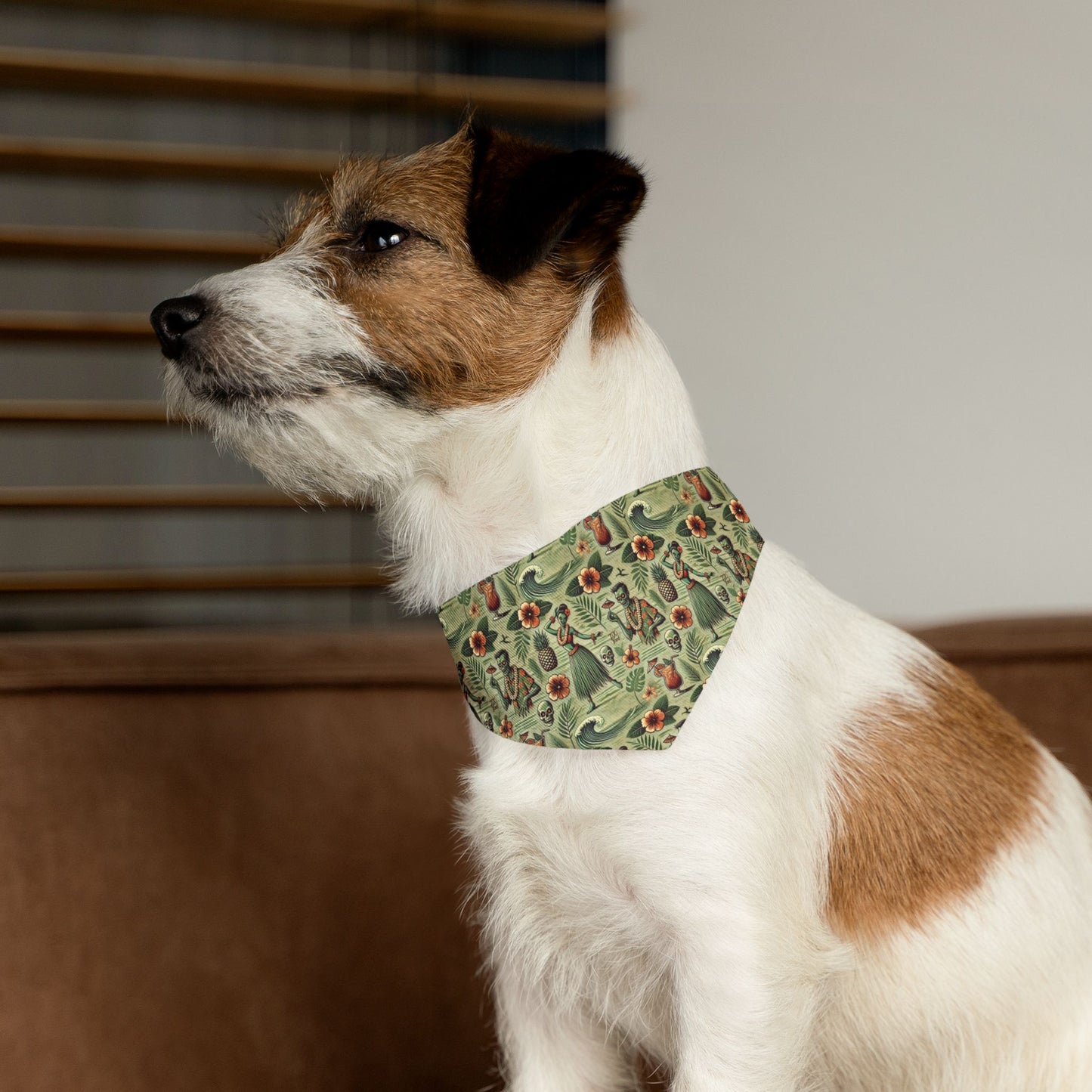 Dead Luau - Zombie Hawaiian Pet Bandana Collar