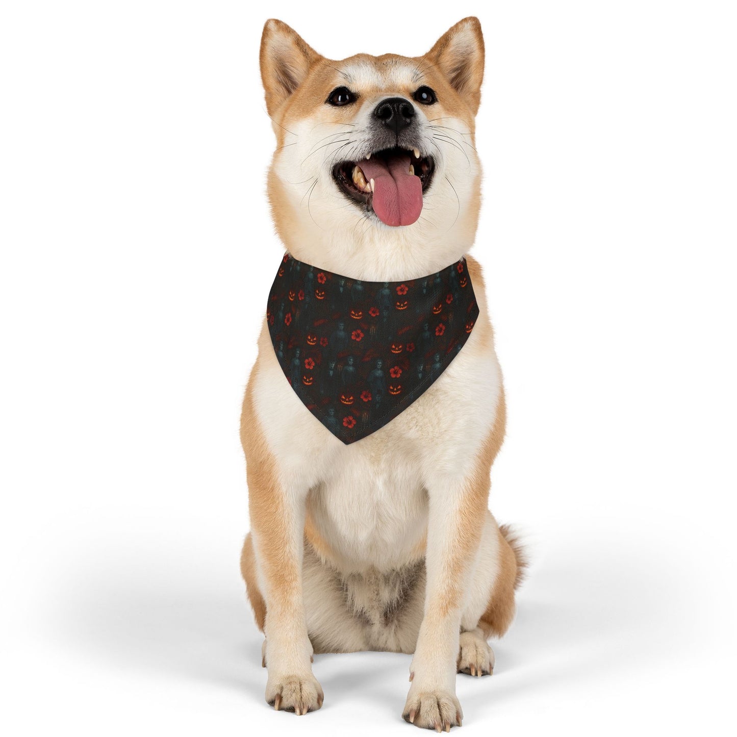 999 Luau - Halloween Hawaiian Pet Bandana Collar