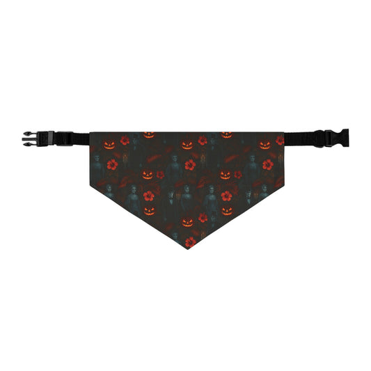 999 Luau - Halloween Hawaiian Pet Bandana Collar