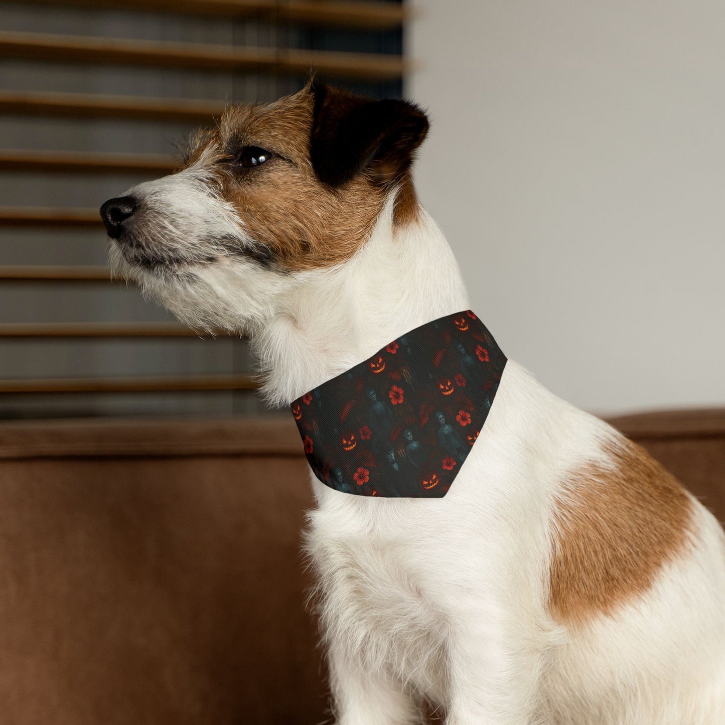 999 Luau - Halloween Hawaiian Pet Bandana Collar