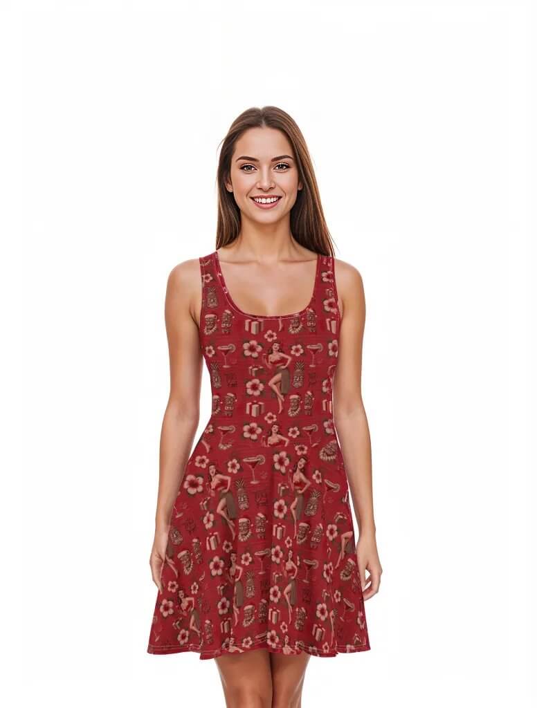 Mele Kalikimaka Luau - Hawaiian Christmas Dress S Mele Kalikimaka Luau - Hawaiian Christmas Dress S