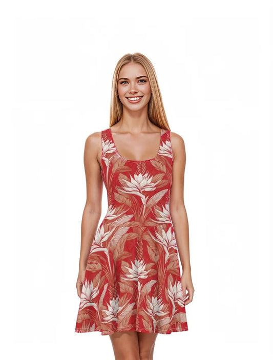 Waimea Sunflare - Hawaiian Dress