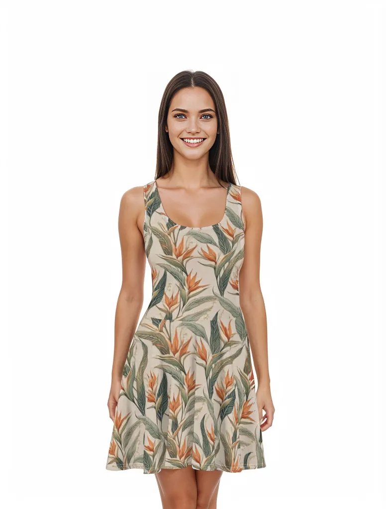 hawaiian print cocktail dress OHIA Turquoise Maxi Long Cocktail Hawaiian Dress Turquoise / M