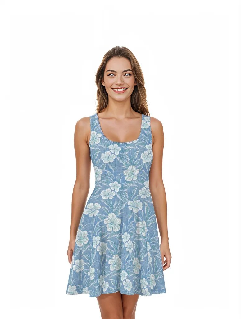casual hawaiian dress for women VALMASS Holiday Dress Womens Cute Cut Out Hawaiian Summer Outfits for Women Deep V-neck Halter Tropical Print Maxi Dress, Women's, Size: Large, Green