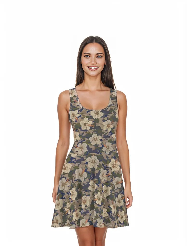 Island Camo - Hawaiian Dress | Casual Elegance 3XL Island Camo - Hawaiian Dress | Casual Elegance 3XL