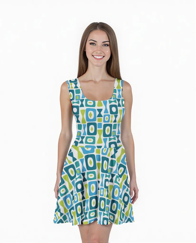shop skater dresses Winslow Off-The-Shoulder Skater Dress