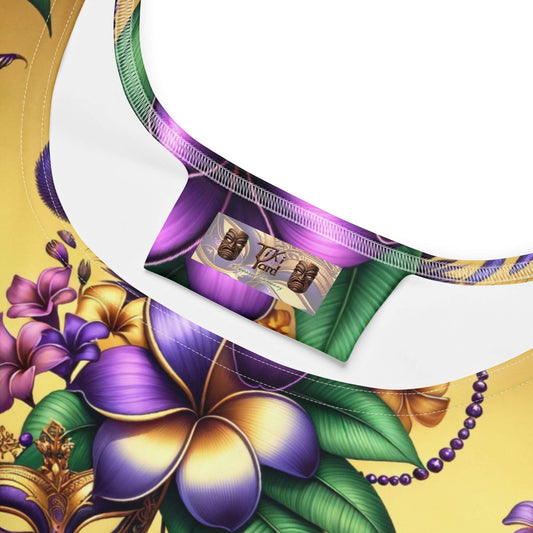 Masquerade Aloha - Mardi Gras Hawaiian Dress