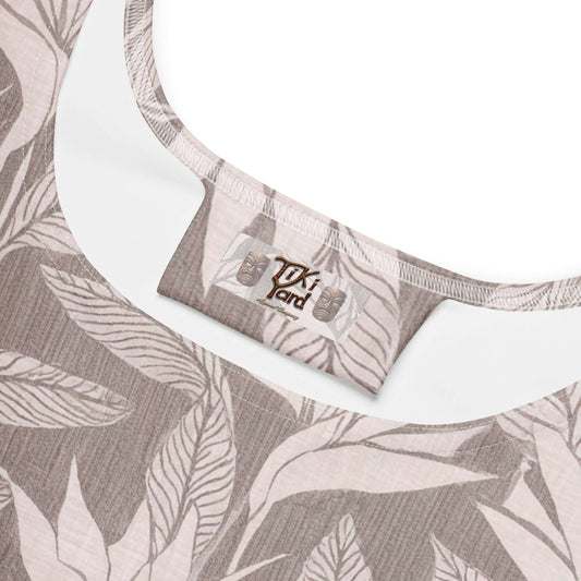 Mocha Breeze - Hawaiian Dress