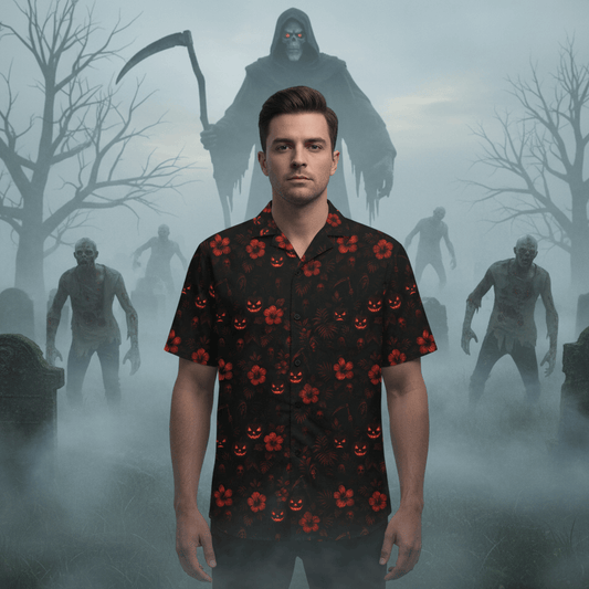 Reapers Aloha Hawaiian Shirt Lifestyle Photo