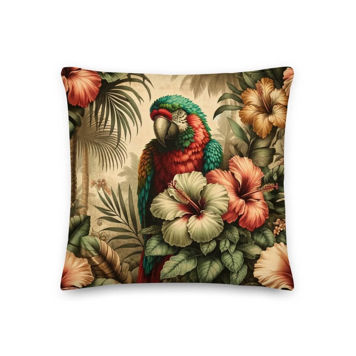 Island Huakaʻi - Indoor Throw Pillow - The Tiki Yard - Indoor Throw Pillows