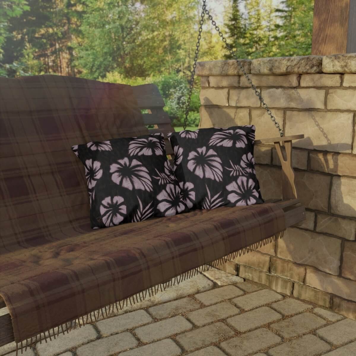 Cabana Life - Outdoor Throw Pillow - The Tiki Yard - Outdoor Throw Pillows