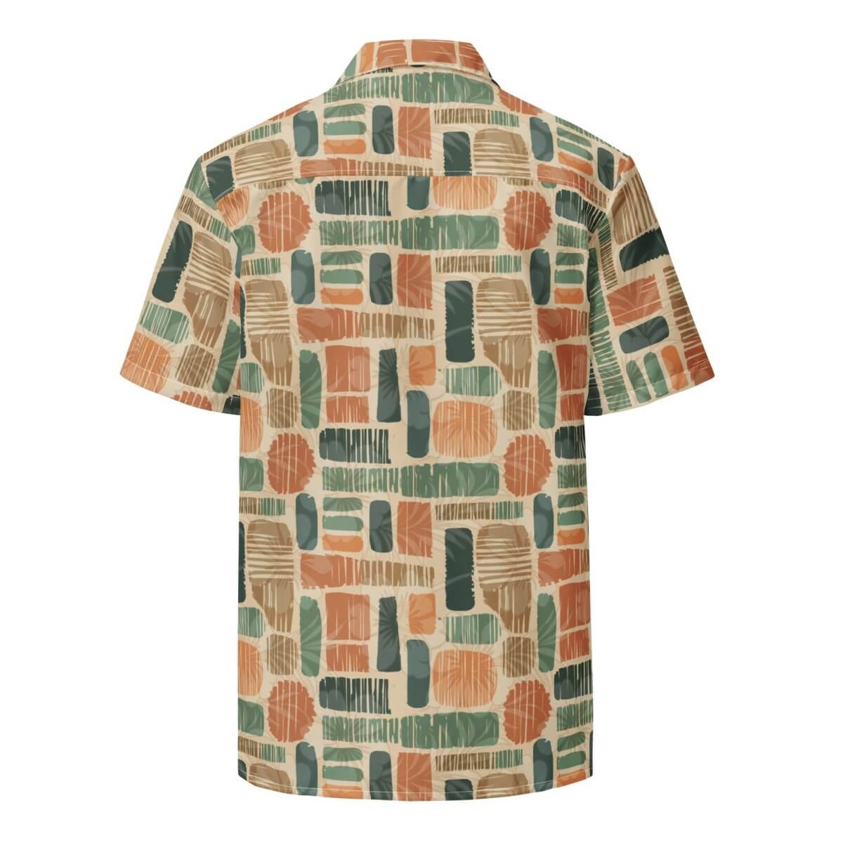 Wailea Aka - Hawaiian Shirt - The Tiki Yard - Men's Hawaiian Shirt