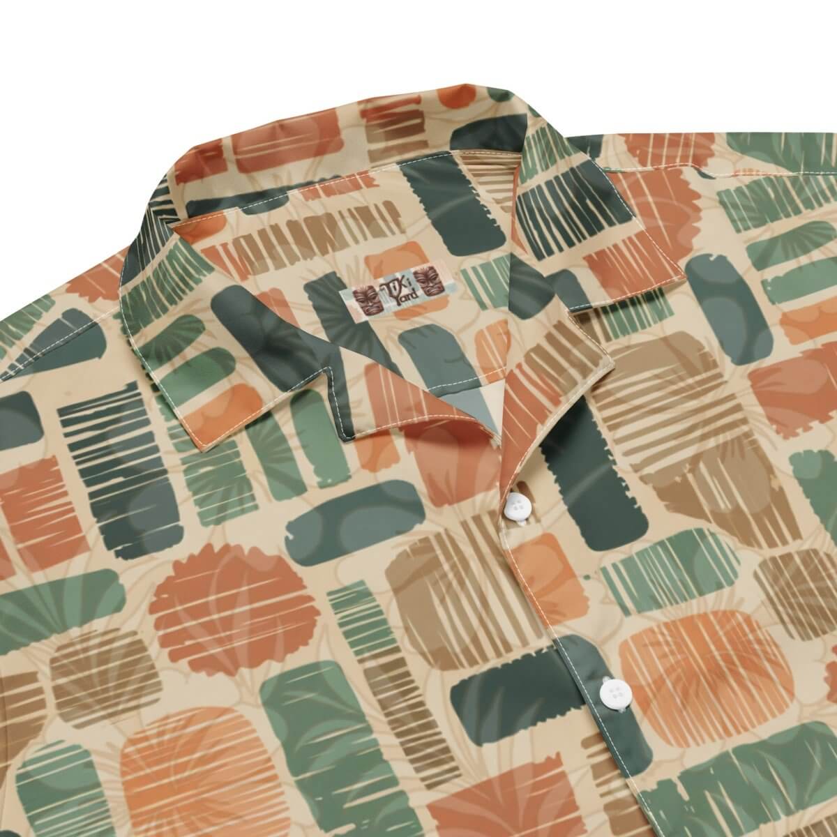 Wailea Aka - Hawaiian Shirt - The Tiki Yard - Men's Hawaiian Shirt