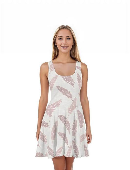 Hilo Caress - Hawaiian Dress - The Tiki Yard - Women's Hawaiian Skater Dress