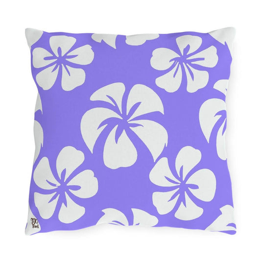 Sky Blossoms - Outdoor Throw Pillow - The Tiki Yard - Outdoor Throw Pillows
