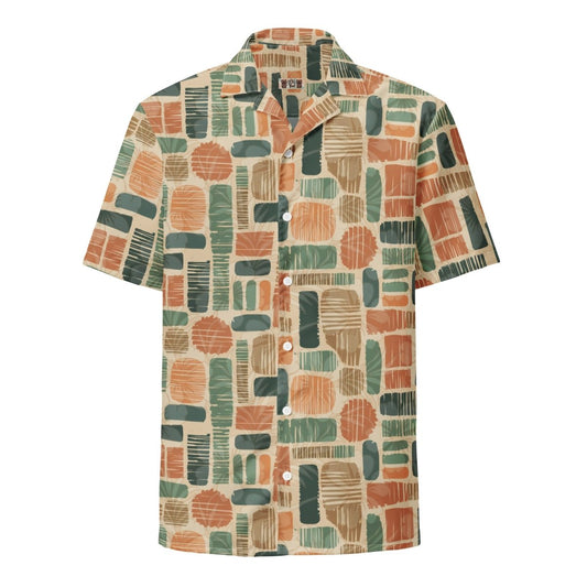 Wailea Aka - Hawaiian Shirt - The Tiki Yard - Men's Hawaiian Shirt