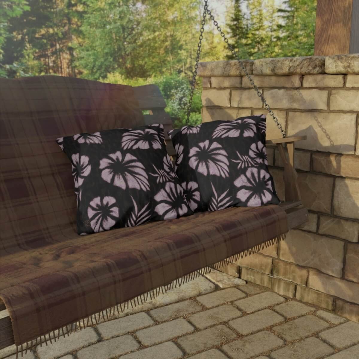 Cabana Life - Outdoor Throw Pillow - The Tiki Yard - Outdoor Throw Pillows