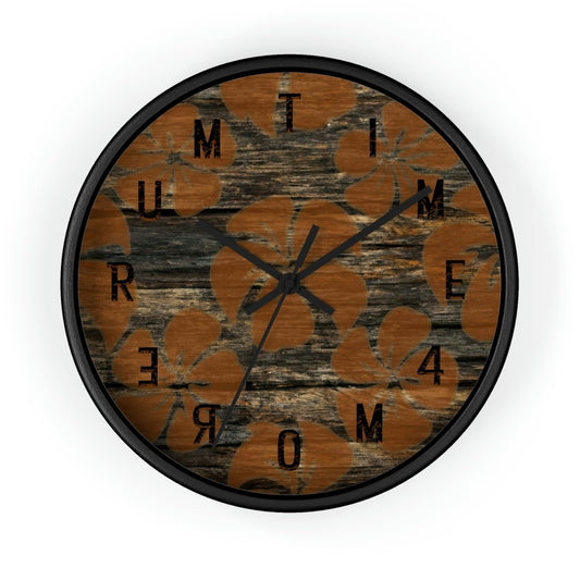 Time 4 More Rum - Wall Clock - The Tiki Yard - Wall Clocks