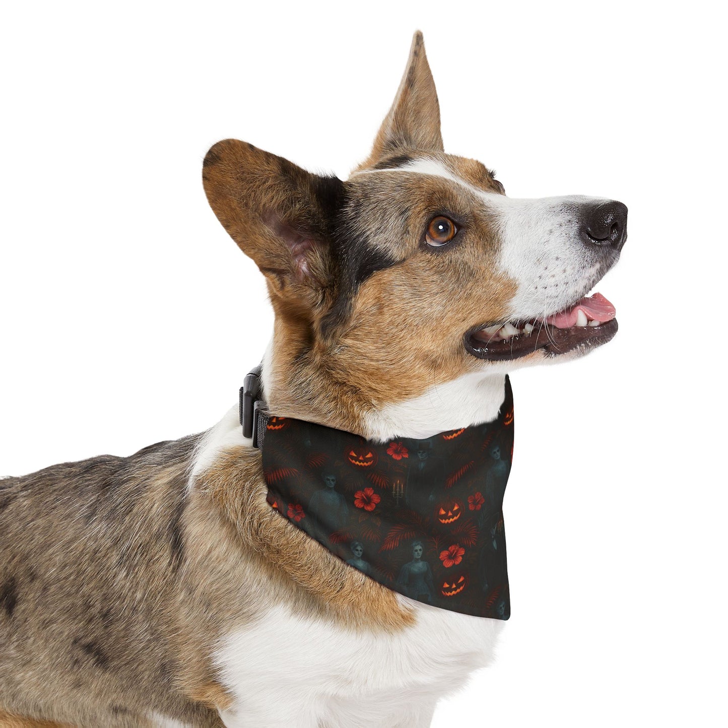 999 Luau - Halloween Hawaiian Pet Bandana Collar