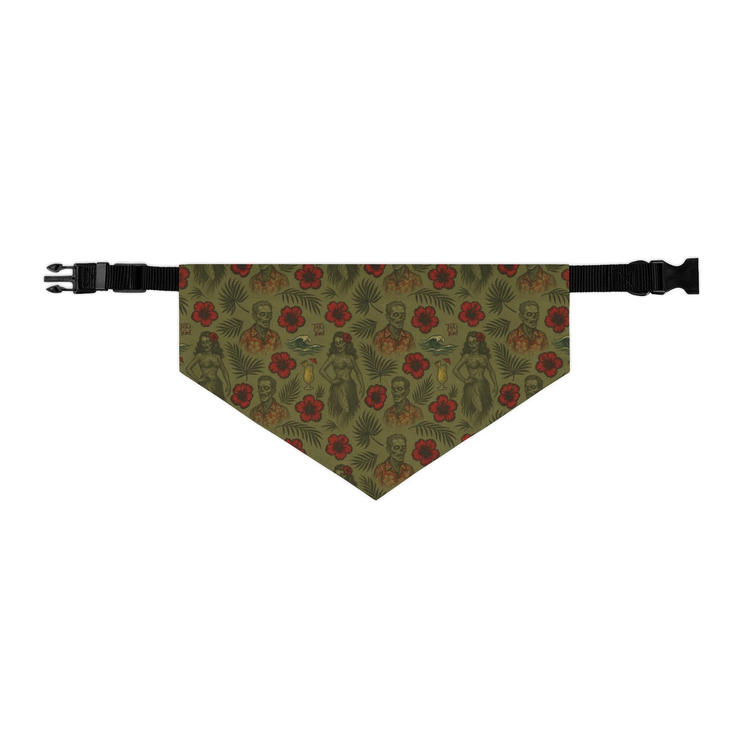 Revenant Luau - Zombie Hawaiian Pet Bandana Collar