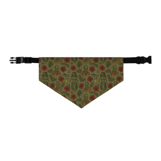 Revenant Luau - Zombie Hawaiian Pet Bandana Collar