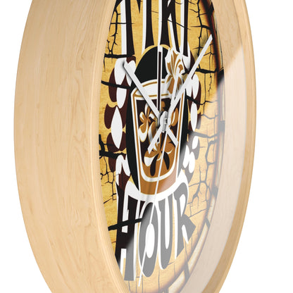 Tiki Hour - Wall Clock