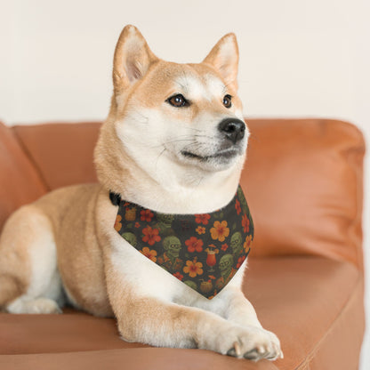 Zombie Aloha - Zombie Hawaiian Pet Bandana Collar