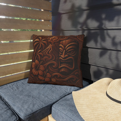Island Chocolate Factory - Outdoor Throw Pillow