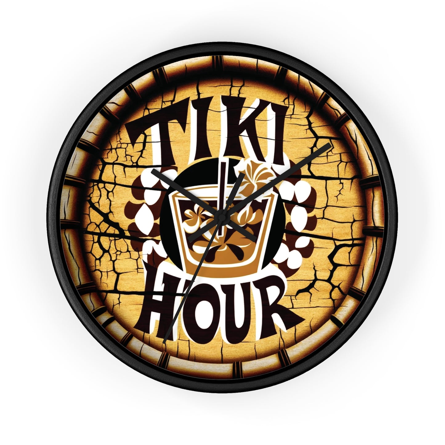 Tiki Hour - Wall Clock