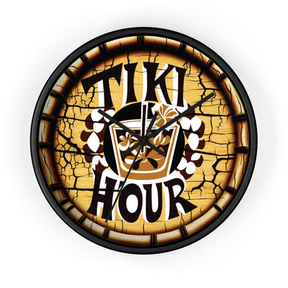 Tiki Hour - Wall Clock