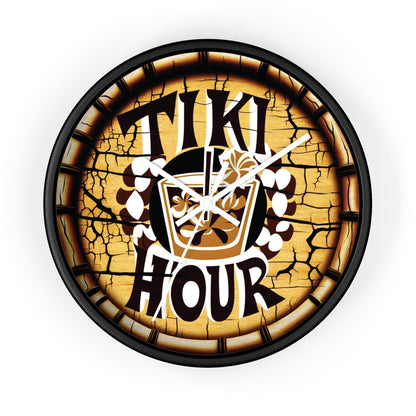 Tiki Hour - Wall Clock