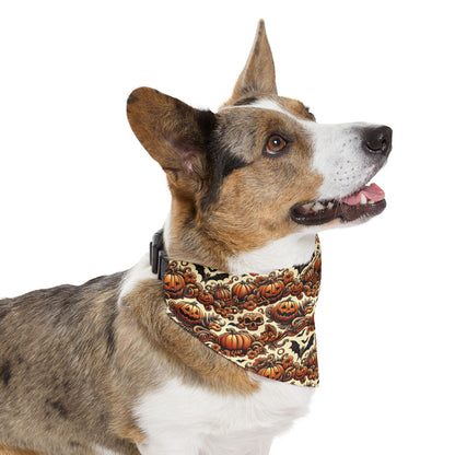 Halloween Luau - Halloween Hawaiian Pet Bandana Collar