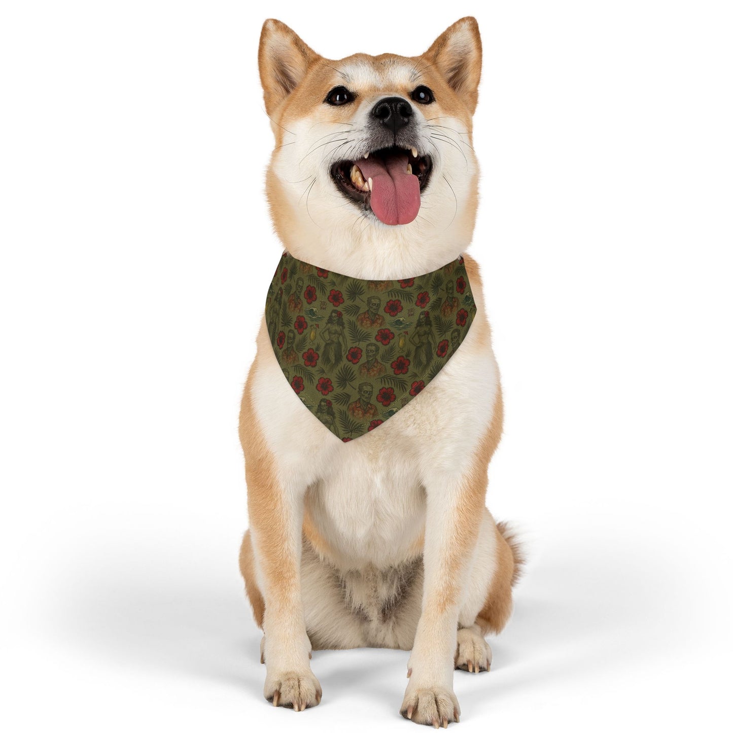 Revenant Luau - Zombie Hawaiian Pet Bandana Collar