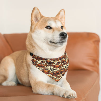 Halloween Luau - Halloween Hawaiian Pet Bandana Collar