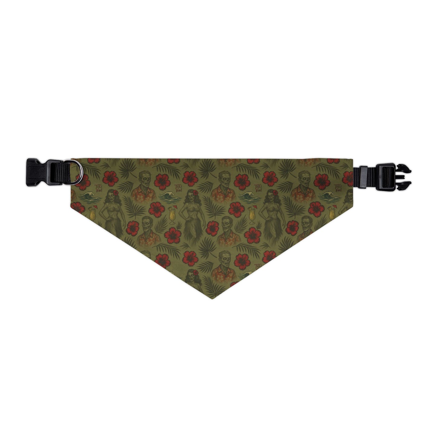 Revenant Luau - Zombie Hawaiian Pet Bandana Collar