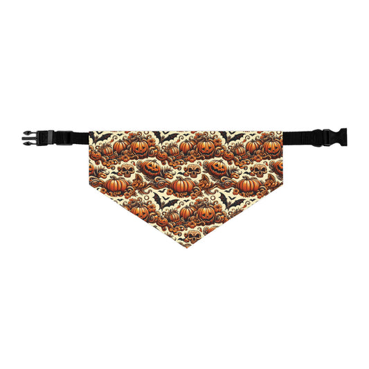 Halloween Luau - Halloween Hawaiian Pet Bandana Collar