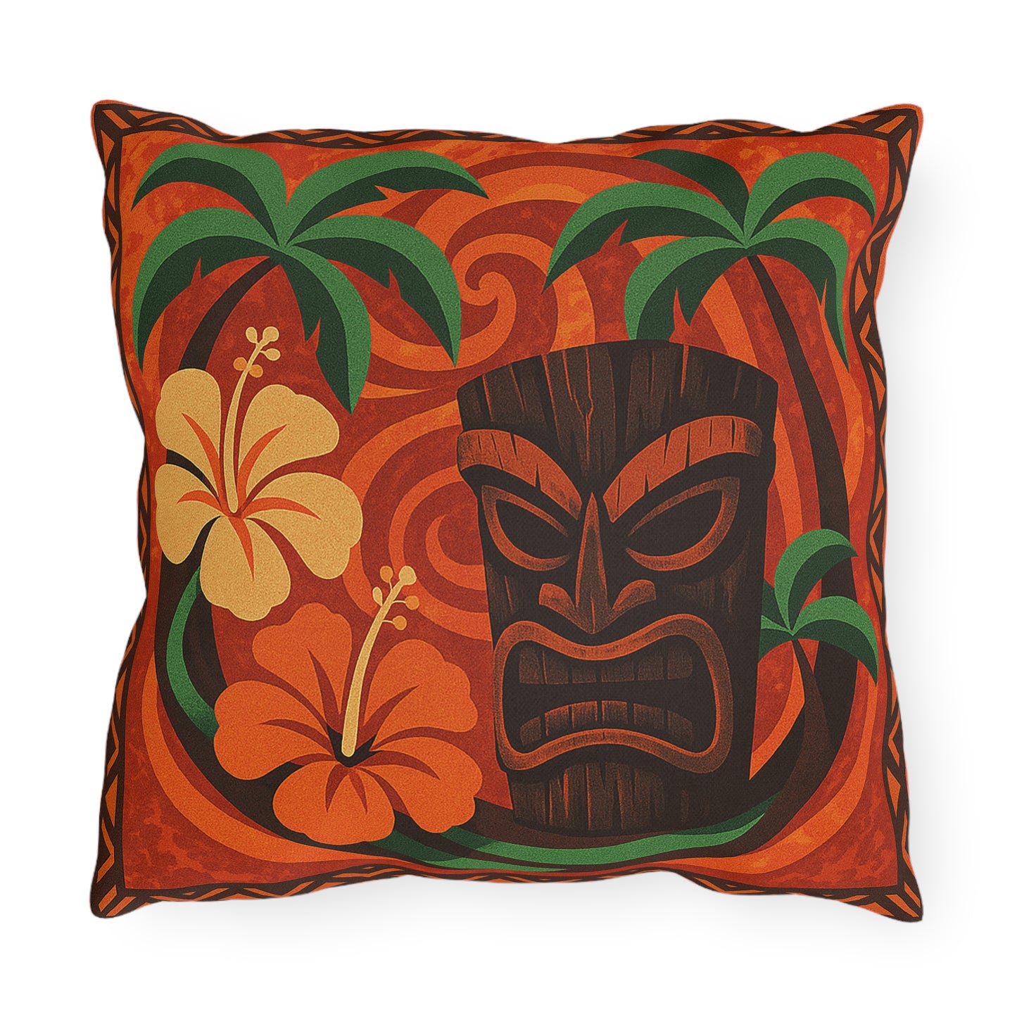 The Polynesian - Outdoor Throw Pillow