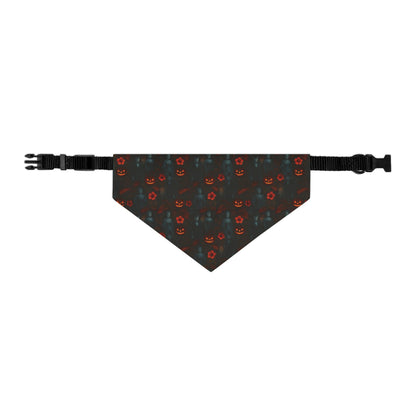999 Luau - Halloween Hawaiian Pet Bandana Collar