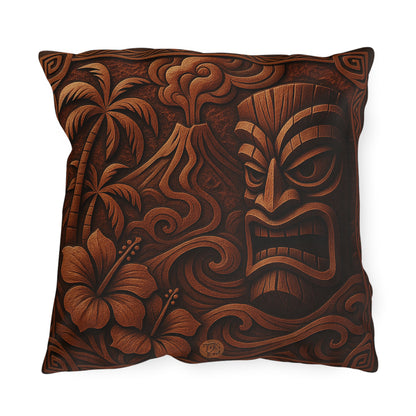 Island Chocolate Factory - Outdoor Throw Pillow