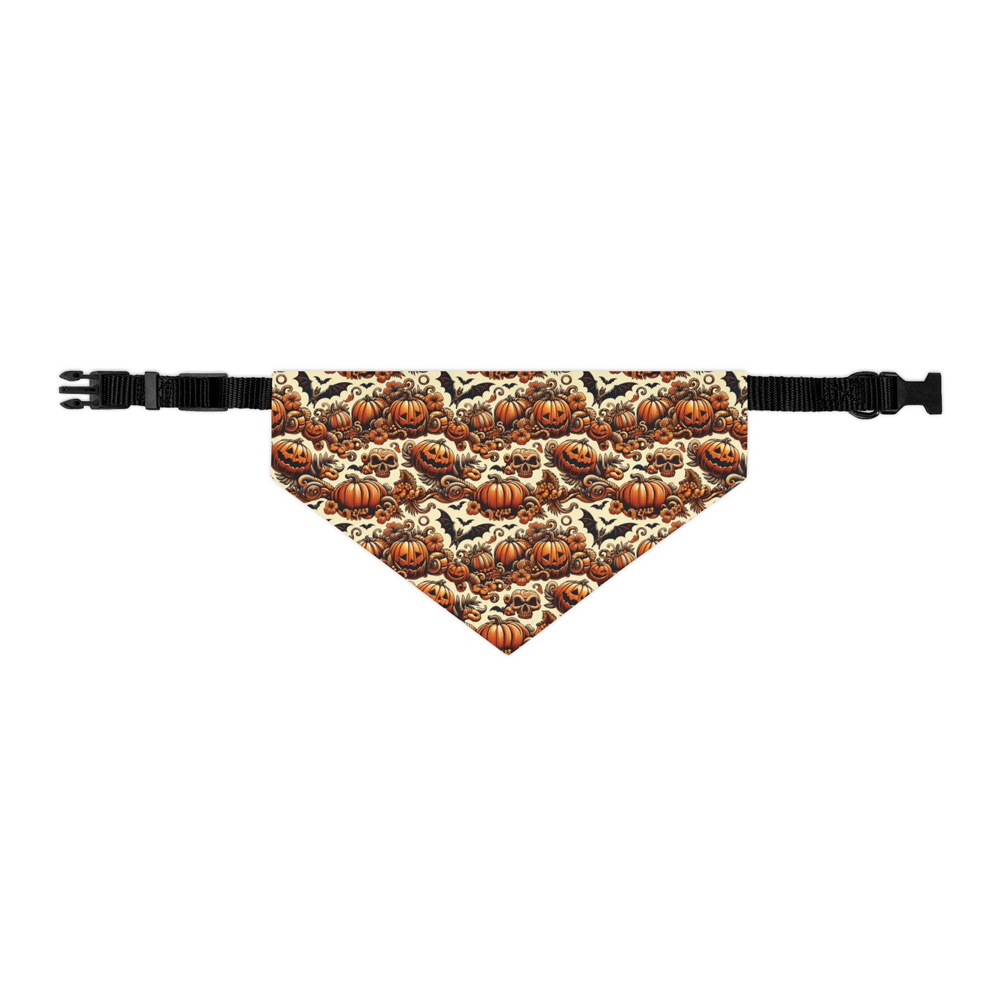 Halloween Luau - Halloween Hawaiian Pet Bandana Collar