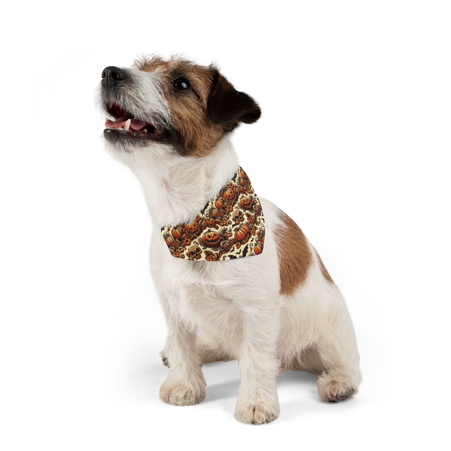 Halloween Luau - Halloween Hawaiian Pet Bandana Collar