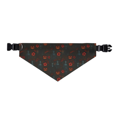 999 Luau - Halloween Hawaiian Pet Bandana Collar