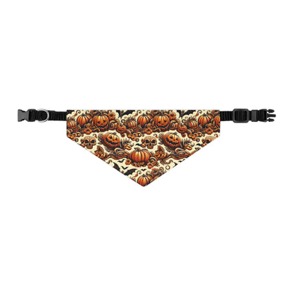 Halloween Luau - Halloween Hawaiian Pet Bandana Collar
