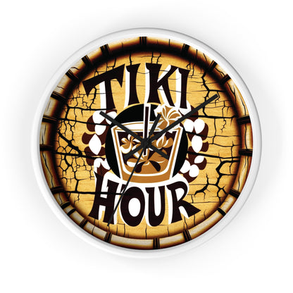 Tiki Hour - Wall Clock