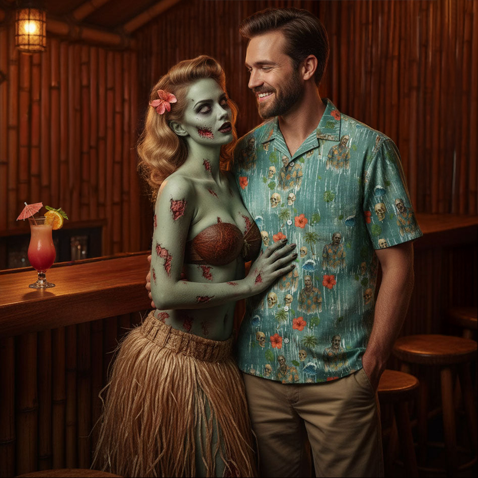 Undead Aloha - Zombie Hawaiian Shirt