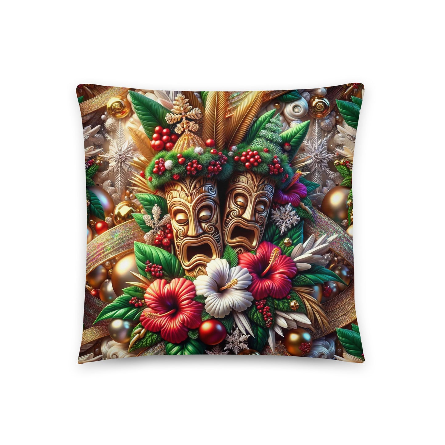 Christmas Mystique - Indoor Christmas Throw Pillow