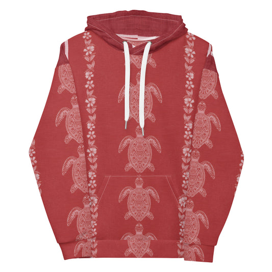 Crimson Odyssey - Hawaiian Hoodie