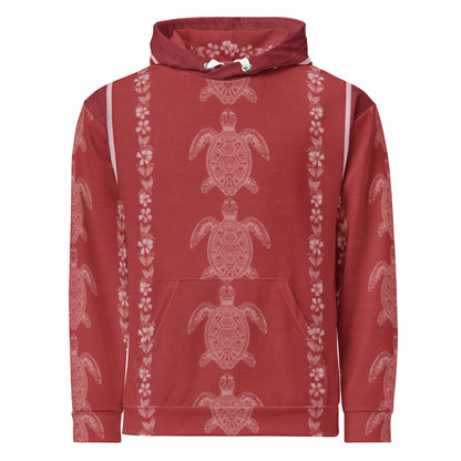 Crimson Odyssey - Hawaiian Hoodie