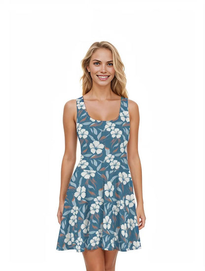 Hapuna Tides - Hawaiian Dress